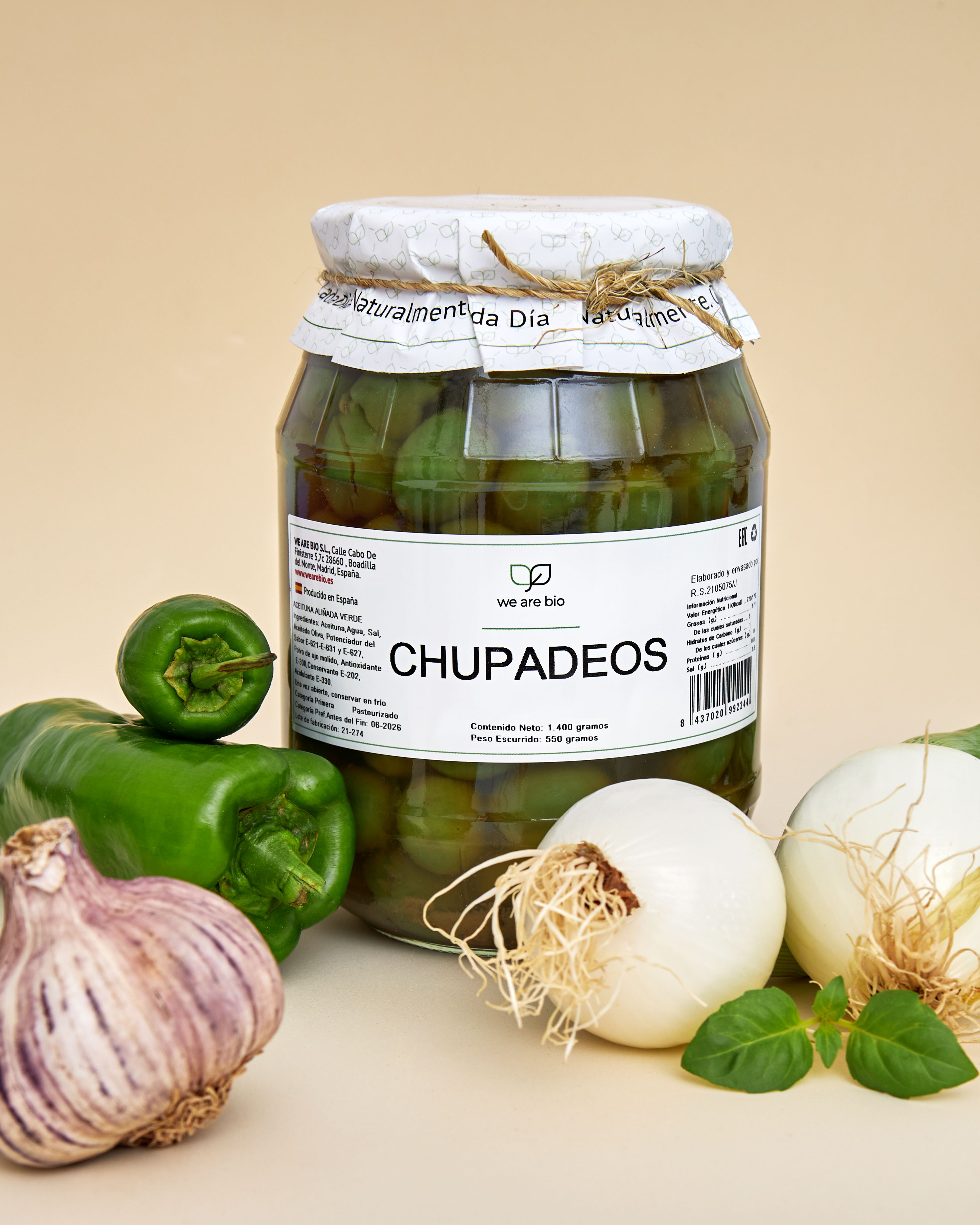 Chupadedos olives