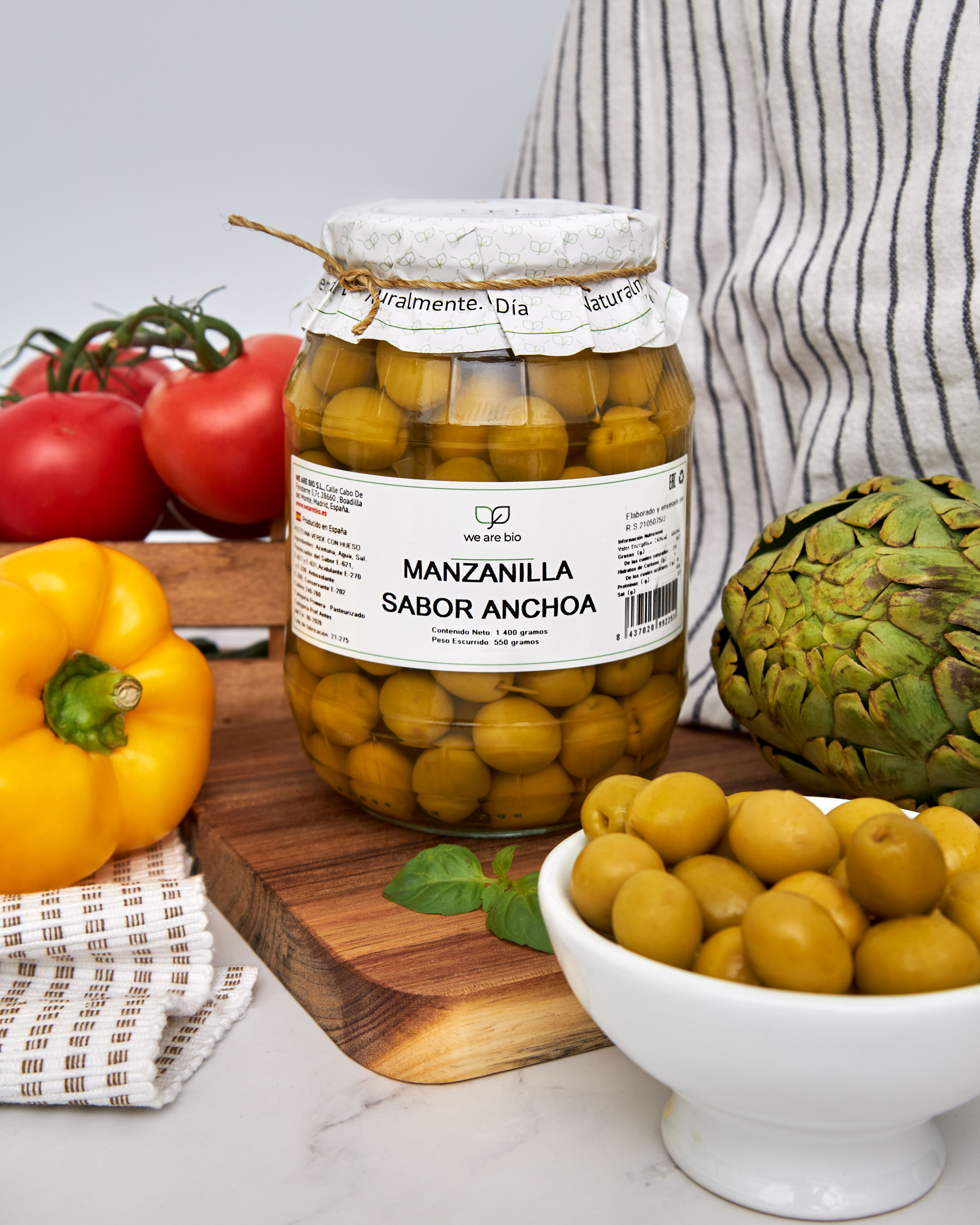 Manzanilla olives editorial