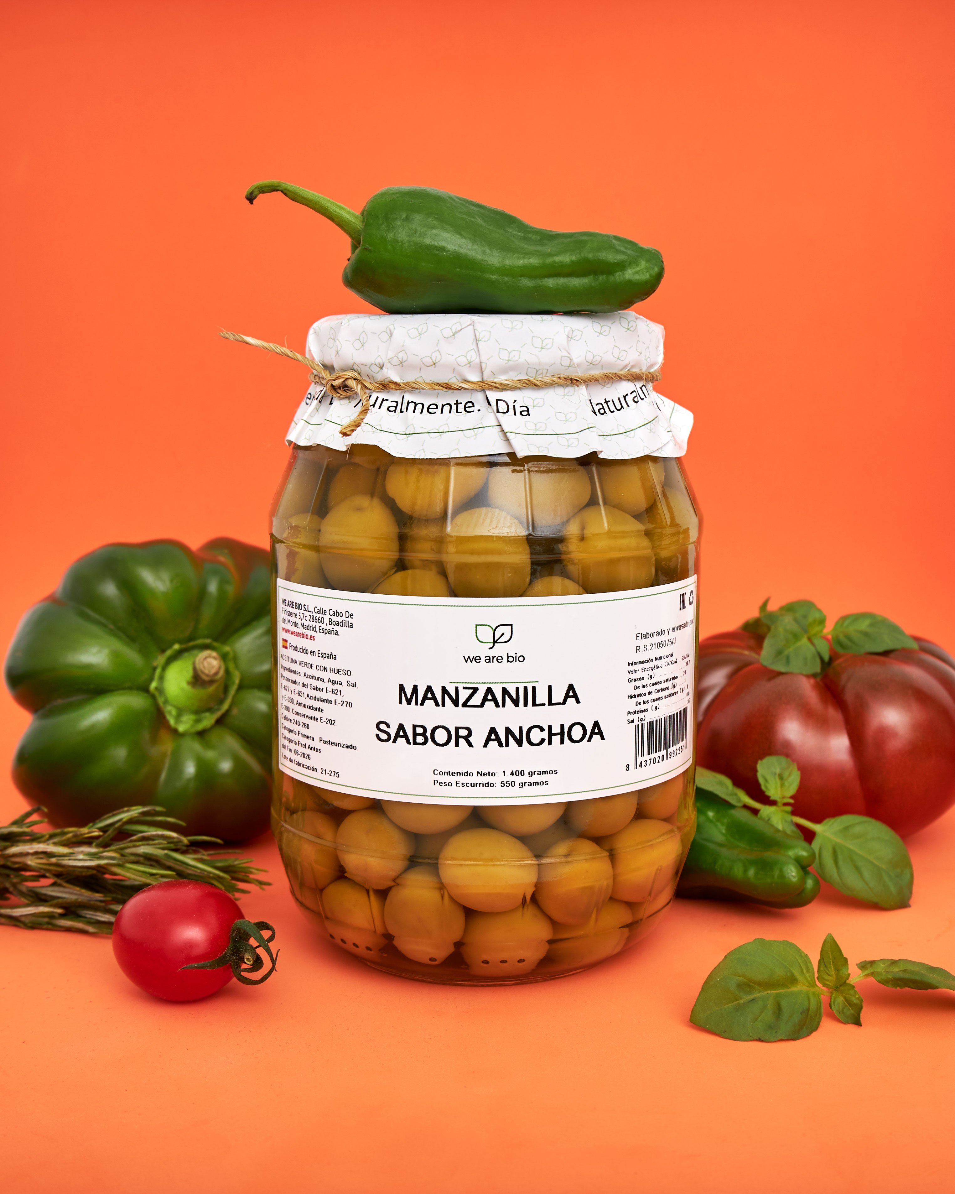 Manzanilla olives