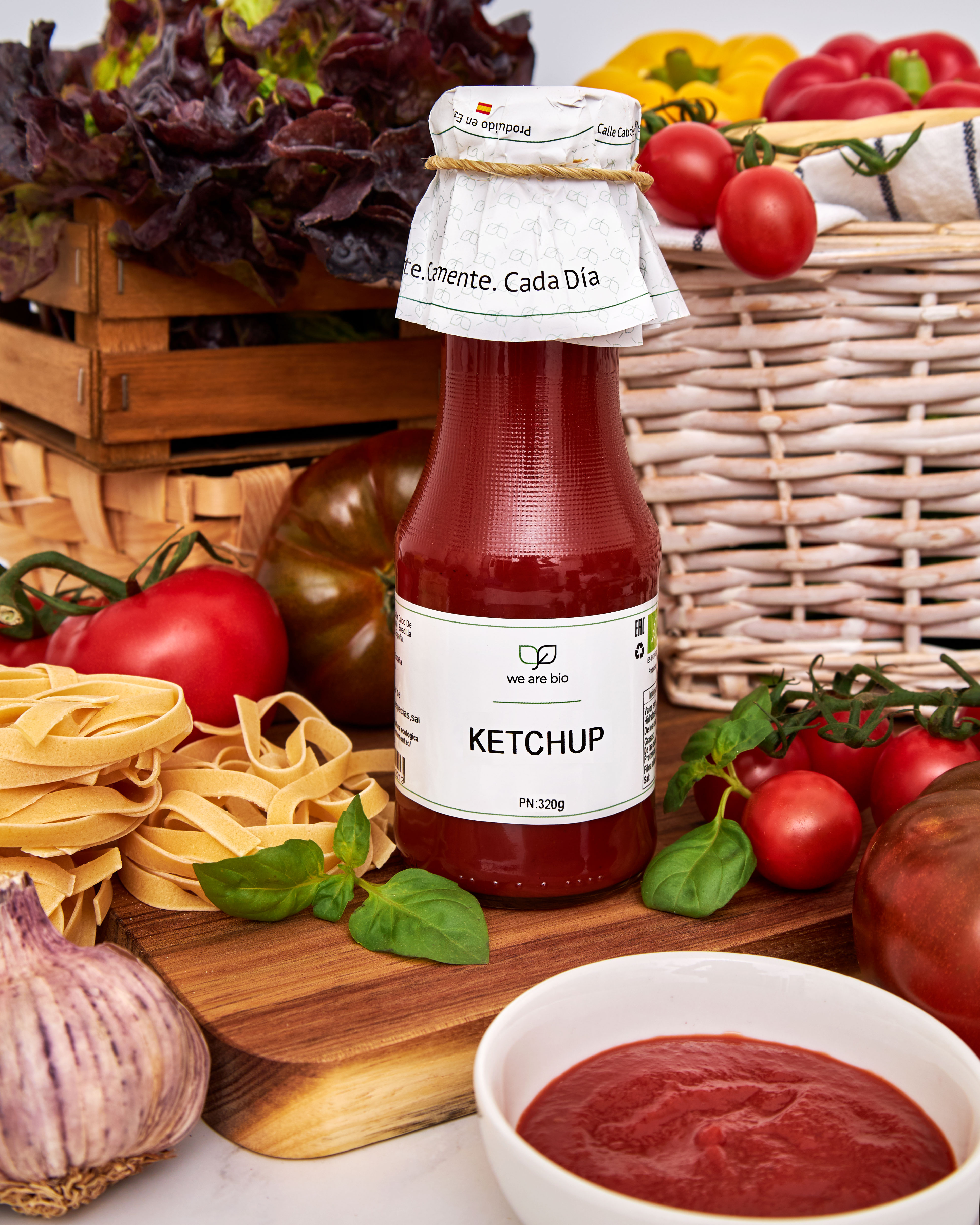 House ketchup editorial composition